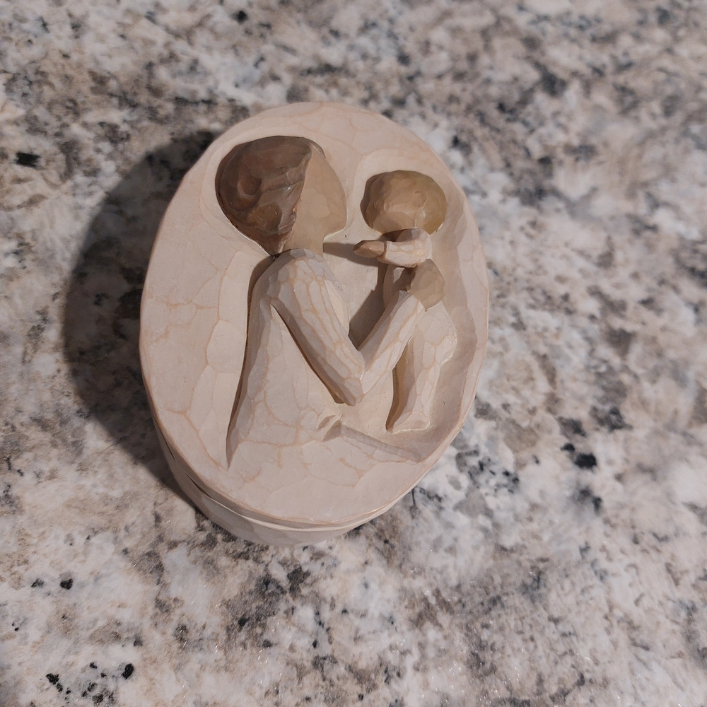 Willow Tree Grandmother Figurine in Cream